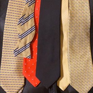 6 Brooks Brothers Men’s Ties